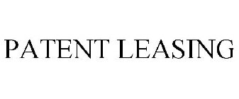 PATENT LEASING