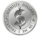 IDENTITY DOLLARS. IN ME I TRUST