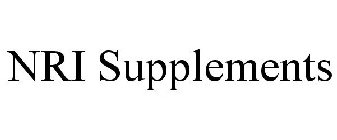 NRI SUPPLEMENTS