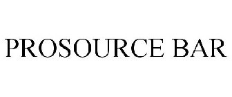 PROSOURCE BAR