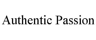 AUTHENTIC PASSION