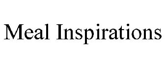 MEAL INSPIRATIONS