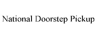 NATIONAL DOORSTEP PICKUP