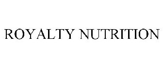 ROYALTY NUTRITION