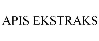 APIS EKSTRAKS
