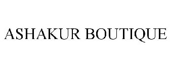 ASHAKUR BOUTIQUE