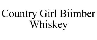 COUNTRY GIRL BIIMBER WHISKEY