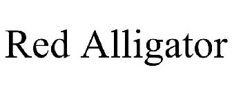 RED ALLIGATOR