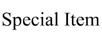 SPECIAL ITEM