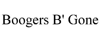 BOOGERS B' GONE