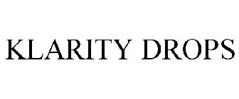 KLARITY DROPS