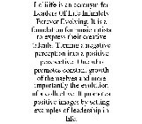 LOLIIIFE IS AN ACRONYM FOR LEADERS OF LIFE INFINITELY FOREVER EVOLVING. IT IS A FOUNDATION FOR MUSIC ARTISTS TO EXPRESS THEIR CREATIVE TALENTS. TURNING A NEGATIVE PERCEPTION INTO A POSITIVE PERSPECTIV