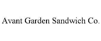 AVANT GARDEN SANDWICH CO.