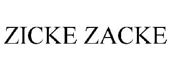 ZICKE ZACKE