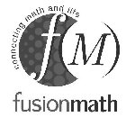 FM FUSIONMATH CONNECTING MATH AND LIFE