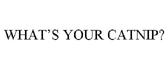 WHAT'S YOUR CATNIP?