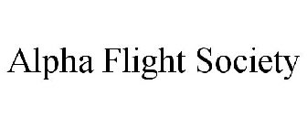 ALPHA FLIGHT SOCIETY