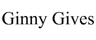 GINNY GIVES