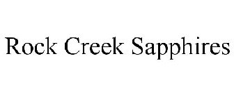 ROCK CREEK SAPPHIRES