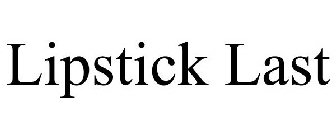 LIPSTICK LAST