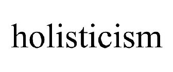 HOLISTICISM