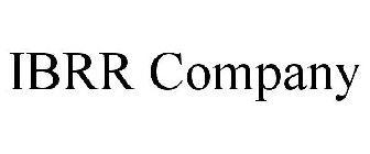 IBRR COMPANY