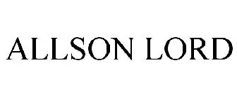 ALLSON LORD