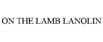 ON THE LAMB LANOLIN