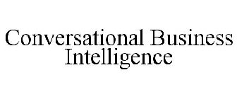 CONVERSATIONAL BUSINESS INTELLIGENCE