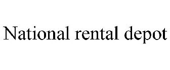 NATIONAL RENTAL DEPOT