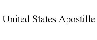 UNITED STATES APOSTILLE