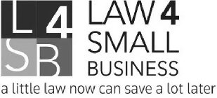 L 4 S B LAW 4 SMALL BUSINESS A LITTLE LAW NOW CAN SAVE A LOT LATER