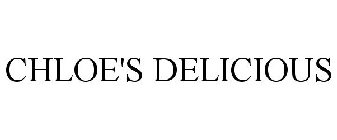 CHLOE'S DELICIOUS