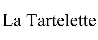 LA TARTELETTE