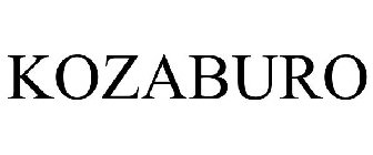 KOZABURO