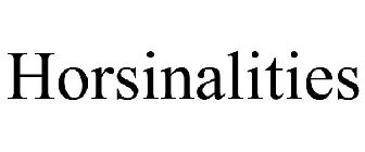 HORSINALITIES