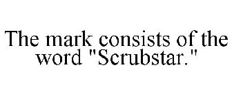 THE MARK CONSISTS OF THE WORD 