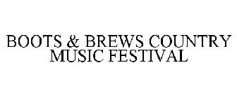 BOOTS & BREWS COUNTRY MUSIC FESTIVAL