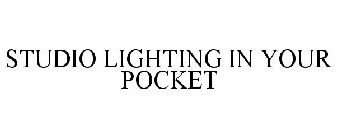 STUDIO LIGHTING IN YOUR POCKET