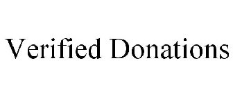 VERIFIED DONATIONS