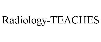 RADIOLOGY-TEACHES
