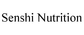 SENSHI NUTRITION