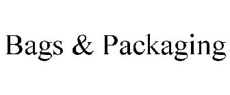 BAGS & PACKAGING