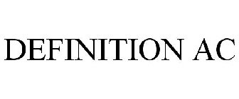DEFINITION AC