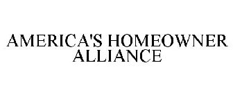 AMERICA'S HOMEOWNER ALLIANCE