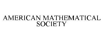 AMERICAN MATHEMATICAL SOCIETY