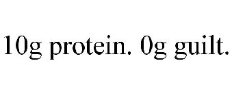 10G PROTEIN. 0G GUILT.