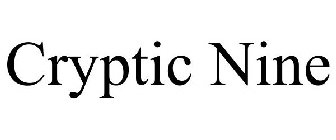 CRYPTIC NINE