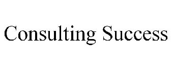 CONSULTING SUCCESS