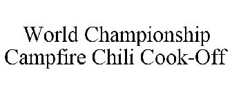 WORLD CHAMPIONSHIP CAMPFIRE CHILI COOK-OFF